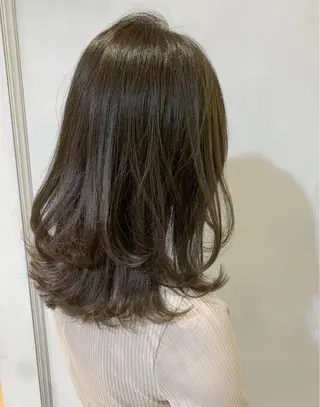 ミディアム カラー 徳本 駿太のヘアスタイル