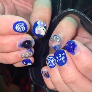 ネイル 【 ﾈｲﾘｽﾄ&ｱｲ ﾘｽﾄ】キヨカのネイルデザイン