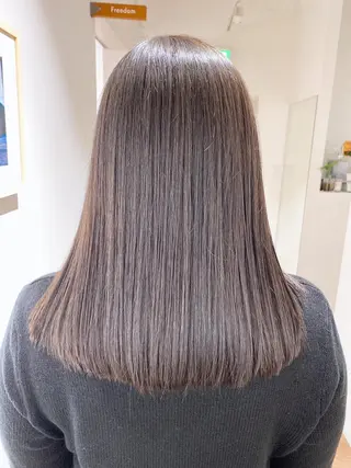 ロング ハイライト⭐️上野 高広のヘアスタイル