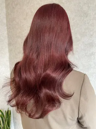 ロング カラー Rina  のヘアスタイル