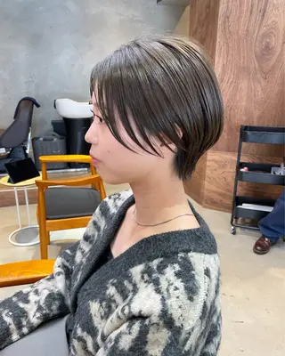 ショート 【ショートカット 美髪矯正】今井隆太のヘアスタイル