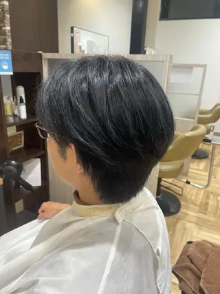 カラー 中村 誠也のヘアスタイル