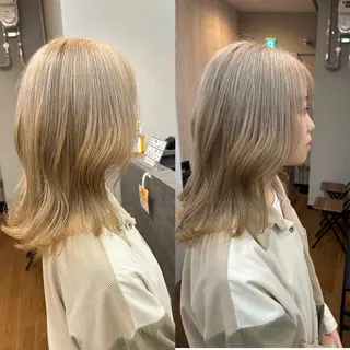 ミディアム カラー 口コミ150件超え 💬☘️笹岡航太のヘアスタイル