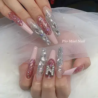 ネイル HANA 長さだしのネイルデザイン