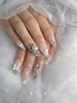 ネイル 💖長さ出し＆ 韓国ネイルaya💖のネイルデザイン