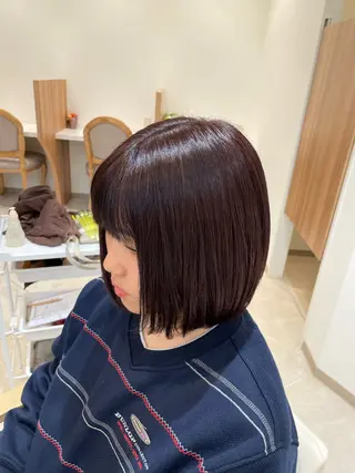 ショート カラー 髪質改善ケア/透明感 カラー伊藤 千尋のヘアスタイル