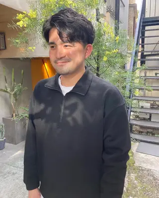 メンズ 金田 夏野のヘアスタイル