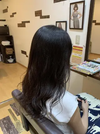 ロング カラー サトウ シューイチのヘアスタイル