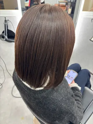 カラー 縮毛矯正/カラ ー/艶髪🌻ひな🌻のヘアスタイル