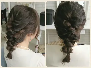 セミロング ヘアアレンジ 植田 真理のエステ・リラクイメージ
