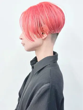 ショート ボブ/ゆるふわ ボブパーマ/とういのヘアスタイル