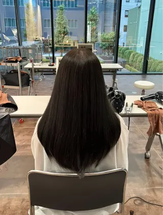 ロング カラー mit bytree MISAKI🎀のヘアスタイル