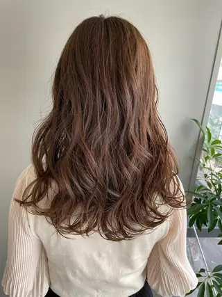 ロング 心斎橋韓国ボブ 好原良真のヘアスタイル