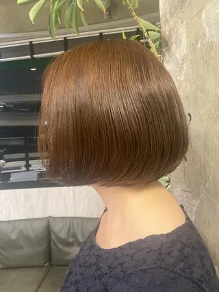 ショート カラー 松井美樹/似合わせ ガーリー・韓国のヘアスタイル