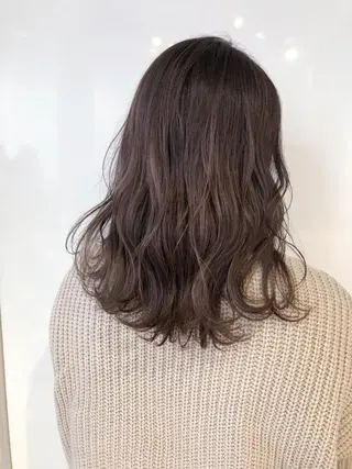 ミディアム カラー ヘアアレンジ 【公式】amble luxe池袋東口🩷のヘアスタイル