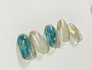 ネイル フルリール 【プライベートサロンのネイルデザイン
