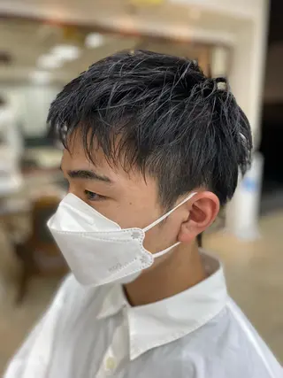 メンズ HIRAGA MIKIのヘアスタイル