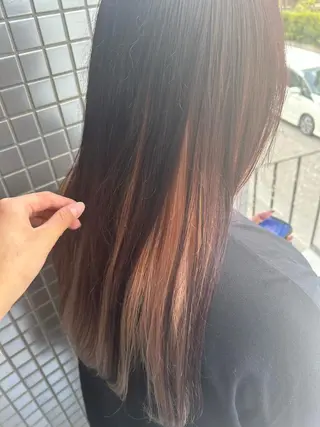 ロング 伊藤 柊のヘアスタイル