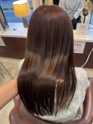 ロング 🍒暖色カラー🍒 ✨髪質改善✨西村亜弥のヘアスタイル