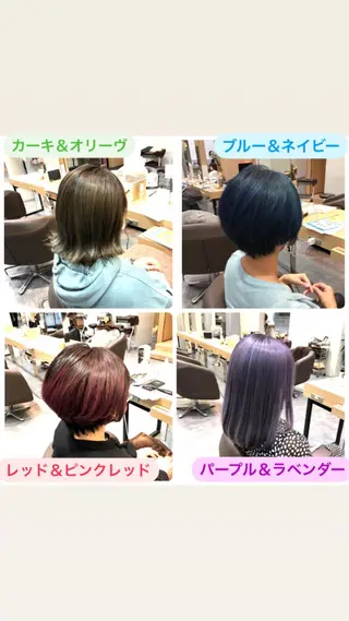 カラー 似合わせカットカラー 望月一生のヘアスタイル