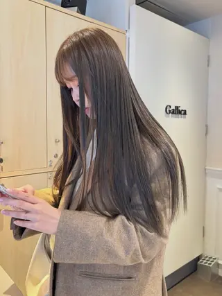 ロング カラー 🫧柔色/トレンド カラー/川辺晴加のヘアスタイル