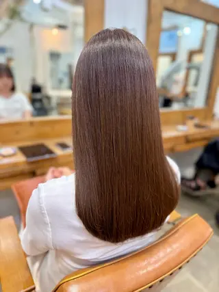 ロング 縮毛矯正/髪質改善/ 佐々木大輔のヘアスタイル