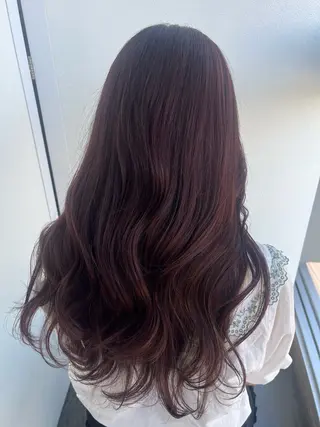 カラー reuna rikoのヘアスタイル
