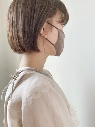 ミディアム カラー 小木曽智美 /ボブ/ショートのヘアスタイル