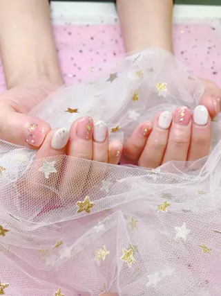 ネイル 🦋ネイルサロン ブラン🌈ゆりのネイルデザイン