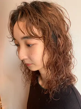 セミロング パーマ 🌈前田 潤 /ショート/レイヤーのヘアスタイル
