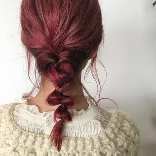 ミディアム ZAZA ASAMIのヘアスタイル