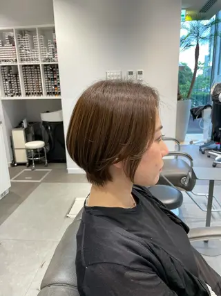 ショート 🥀似合わせ🥀 柔らかカラー・タイトのヘアスタイル