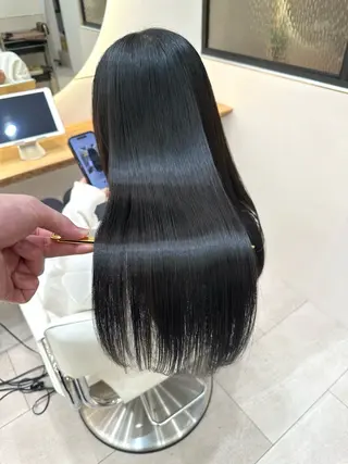 ロング カラー 新宿/髪質改善/ボブ 韓国レイヤー大重聖斗のヘアスタイル