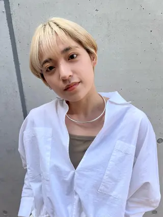 ショート 高木 麻知子のヘアスタイル