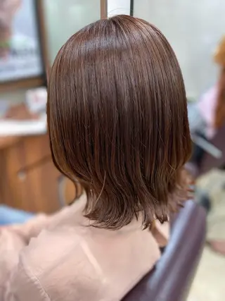 ミディアム カラー HIRAGA MIKIのヘアスタイル