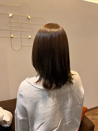 ミディアム 臺 佳連のヘアスタイル
