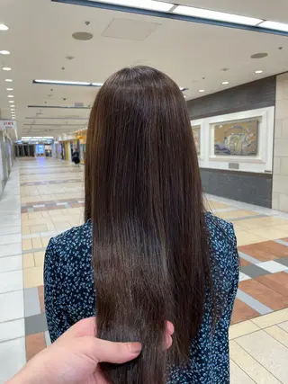 ロング 銀座シロー　村山 レツのヘアスタイル