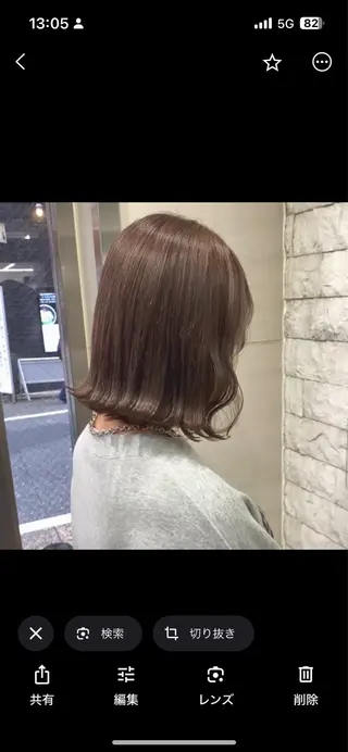 ミディアム カラー メンズ 代表🎀 ふわモテ愛 され髪🩷yumiのヘアスタイル