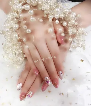 ネイル ラベンダー💖日暮里 ルル💖ネイルのネイルデザイン