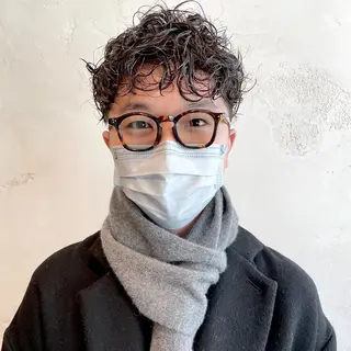 ショート パーマ メンズ beronica ベロニカのヘアスタイル