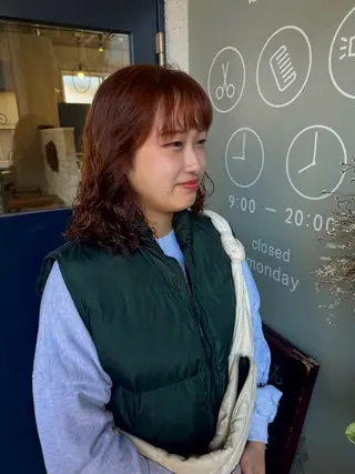 ミディアム botan🦖*･ amiのヘアスタイル