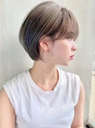 ショート ボブ✨レイヤー✨ keitaのヘアスタイル