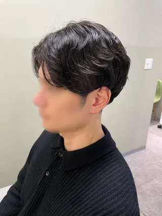 ミディアム パーマ 髪質改善/艶カラー/ 縮毛矯正🫟ダイキのヘアスタイル