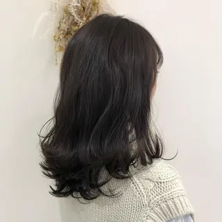 セミロング カラー 【髪質改善】 梅田　聡のヘアスタイル