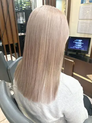 ロング カラー Zina天王寺 CHIAKIのヘアスタイル