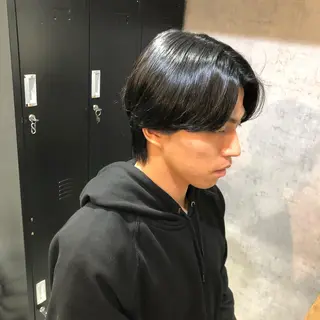 ショート パーマ 矢島颯哉/ハイトーン ブリーチカラー💎のヘアスタイル