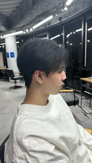 ショート パーマ メンズ 韓国特化 なおきのヘアスタイル