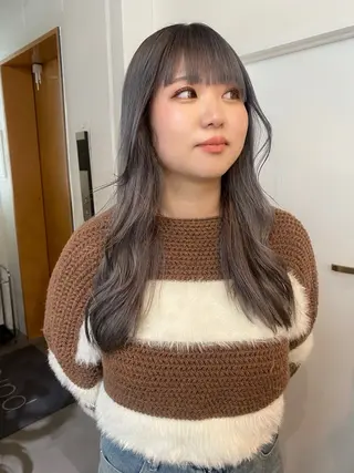ロング カラー ichika/福岡 /透明感カラー🤎のヘアスタイル