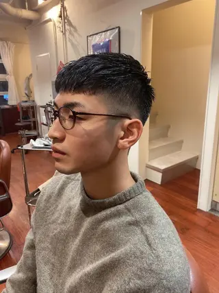 メンズ CAMUE代表 Masaのヘアスタイル