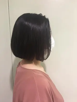 ショート カラー パーマ 中村 碧のヘアスタイル